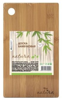 Изображение товара Бамбуковая разделочная доска ATMOSPHERE Natura 27х16 см натуральный материал