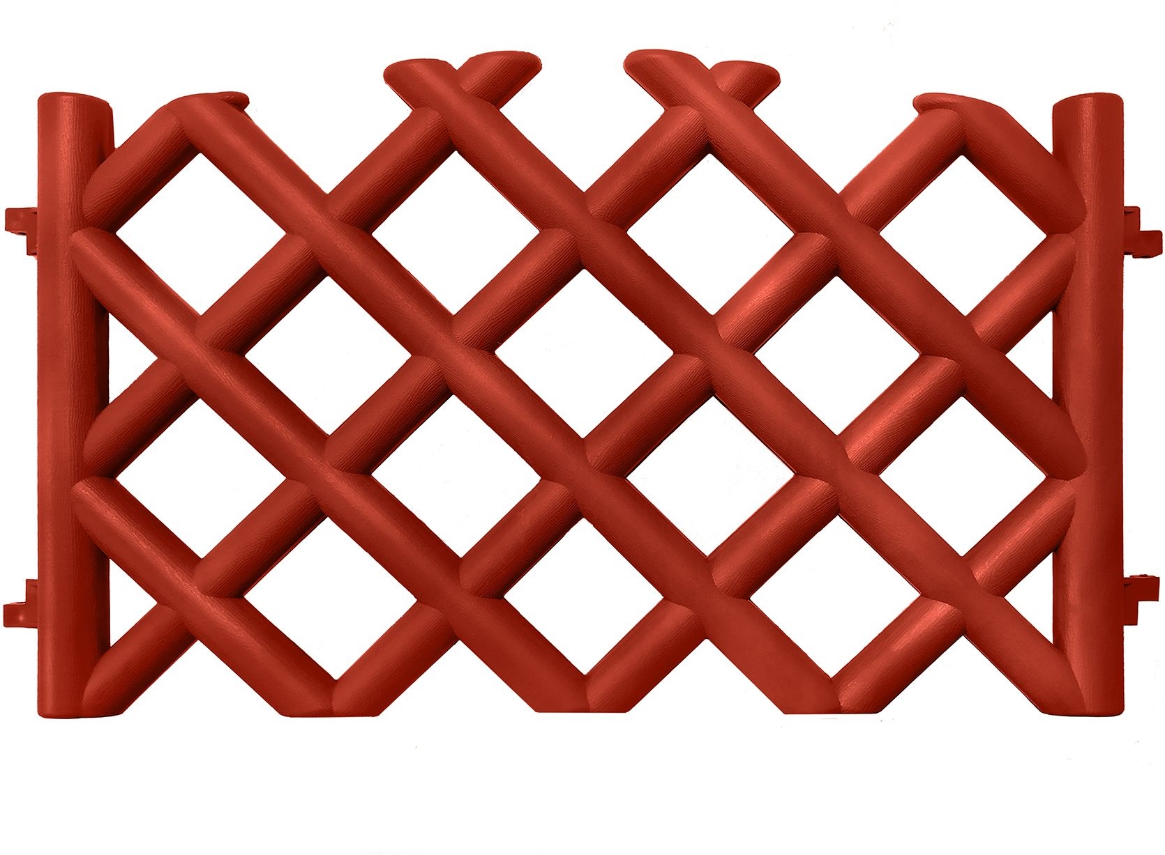 Изображение товара Заборчик BAROKKO терракот 40х70 см 4 шт