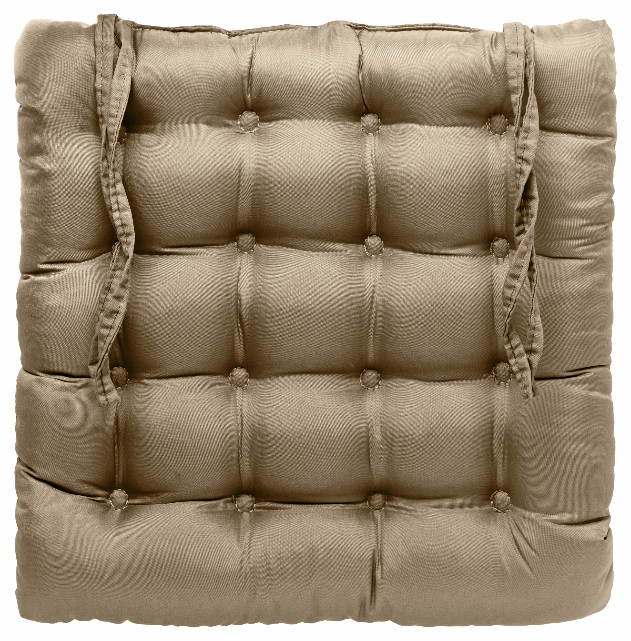 Изображение товара Сидушка для стула Бельвита 53280 бежевая 38x38 см