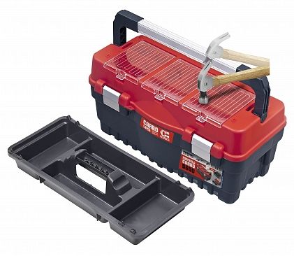 Изображение товара Ящик для инструментов Patrol Formula Carbo 600 S Alu 55х27х28 см красный