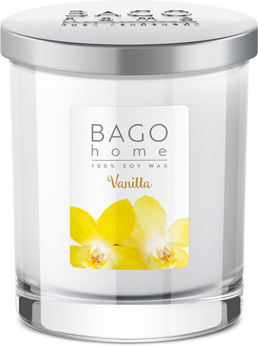 Изображение товара Свеча ароматическая Ваниль 132 г с диффузором и палочками для дома