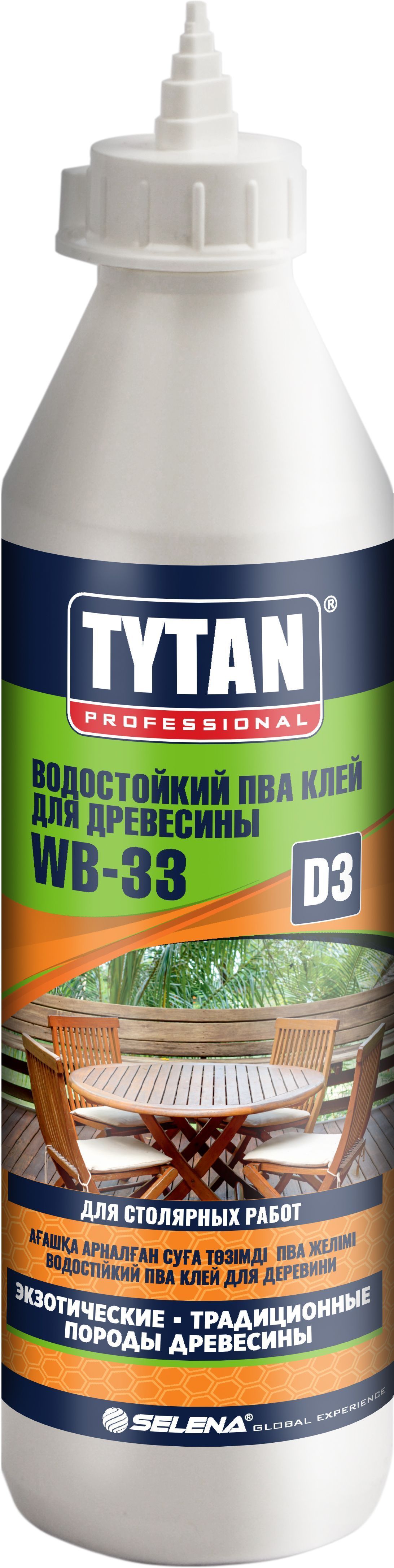 Изображение товара Клей ПВА TYTAN D3 750 мл