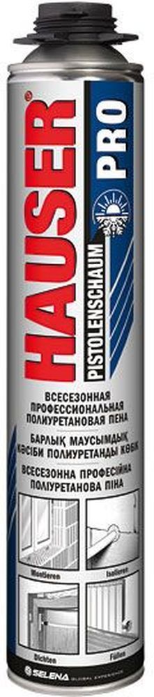 Изображение товара Пена полиуретановая всесезонная профессиональная Hauser PRO 620 мл