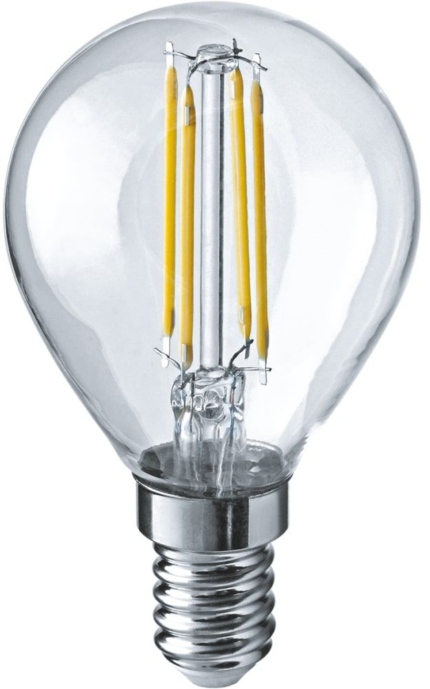 Изображение товара Лампа светодиодная шар filament E14 6 Вт 2700 К тёплый свет