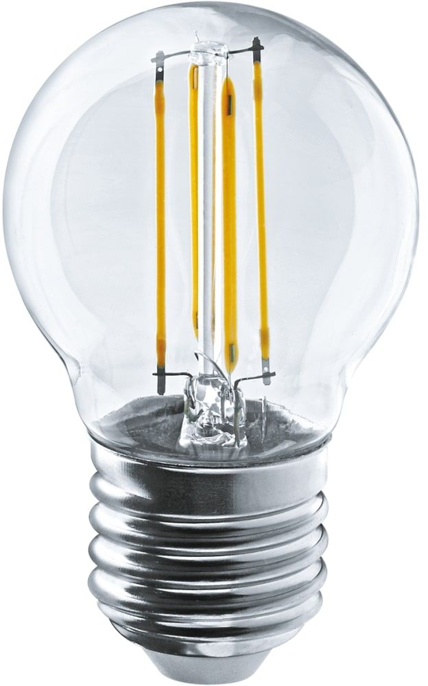Изображение товара Лампа светодиодная шар E27 6 Вт 4000 К filament холодный свет