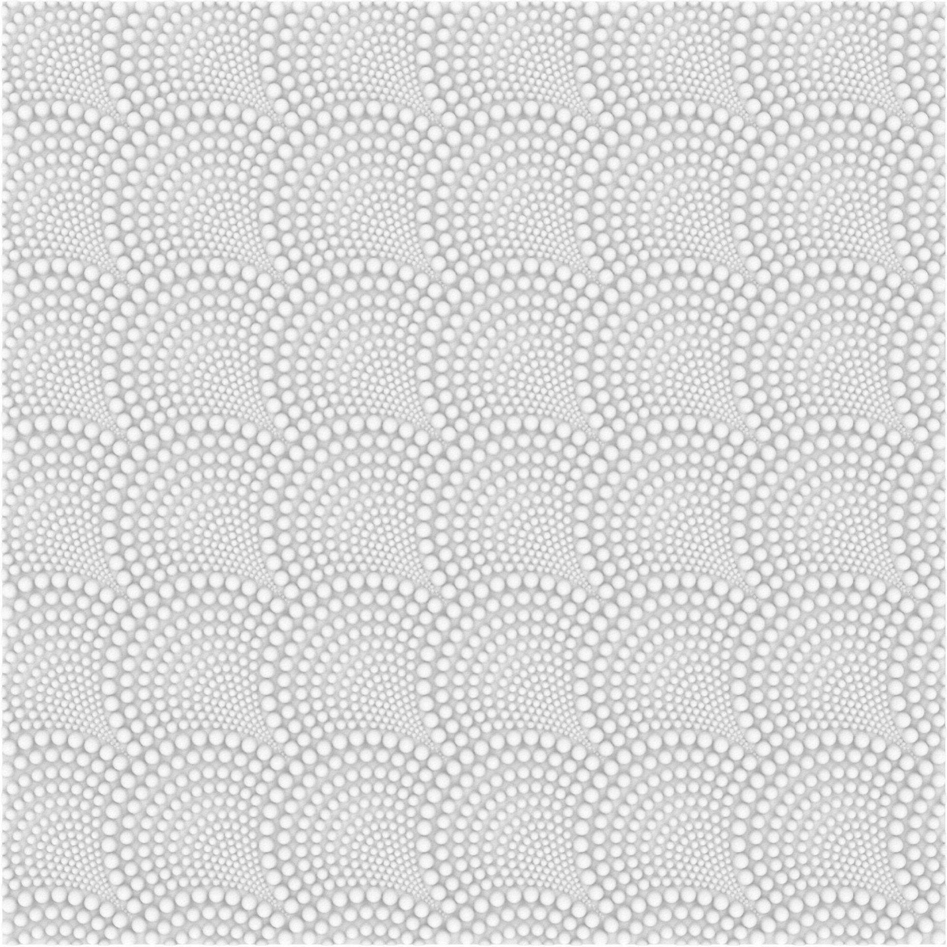 Изображение товара Плита потолочная FORMAT Веер белая 500x500 мм