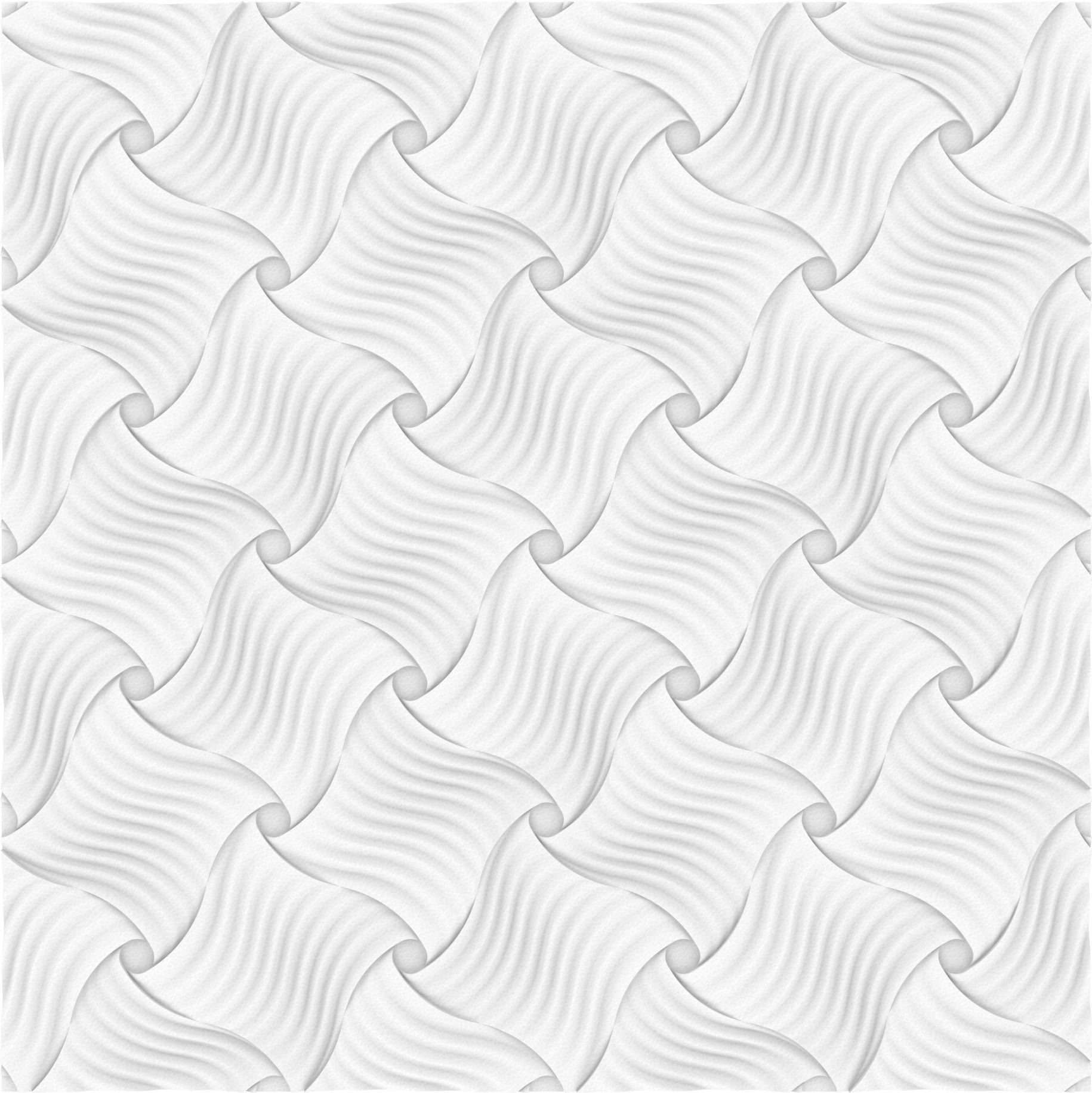 Изображение товара Плита потолочная FORMAT Лента белая 500x500 мм бесшовная рельефная из пенополистирола