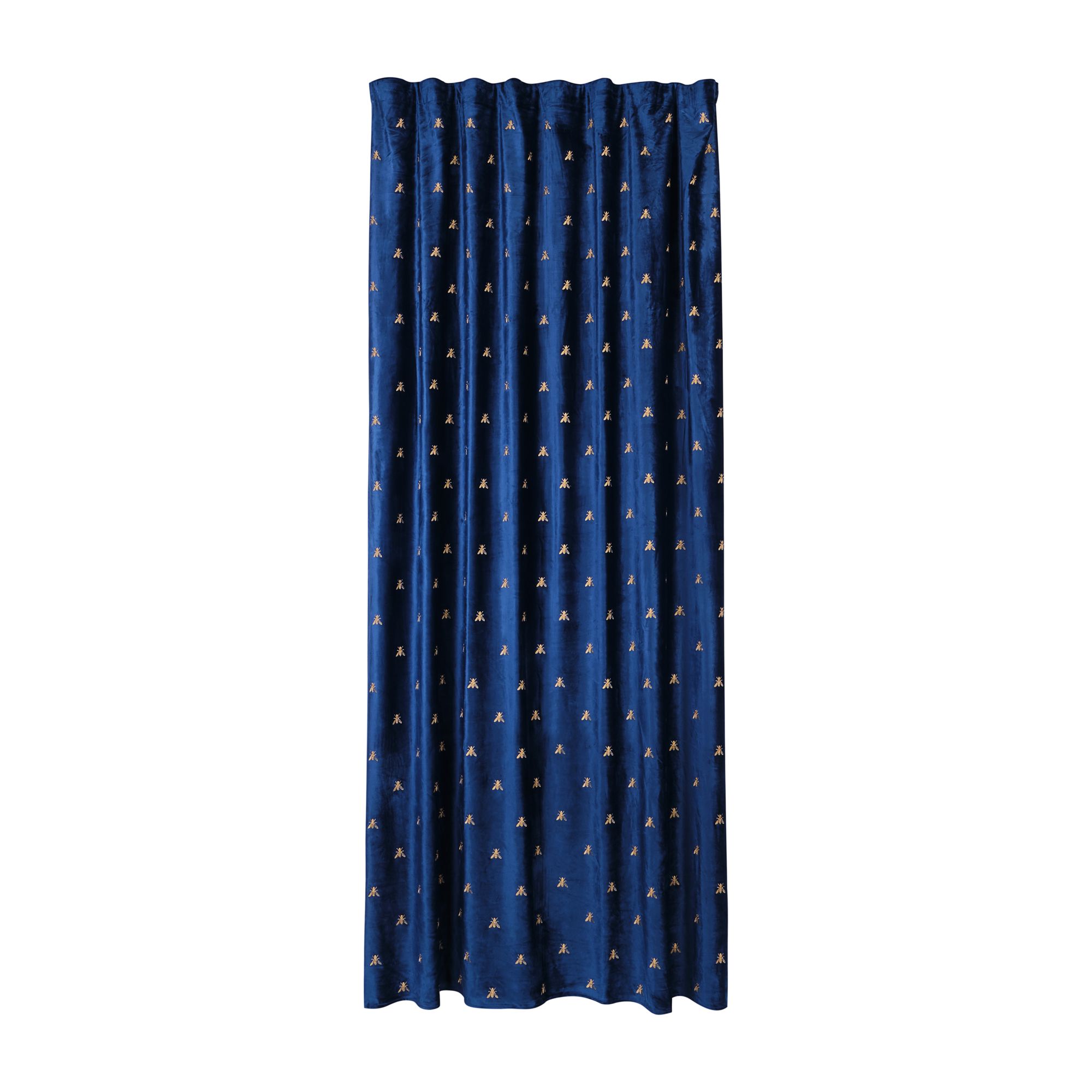 Изображение товара Готовая штора Moroshka Zolotoy Roy 160x270 см синий