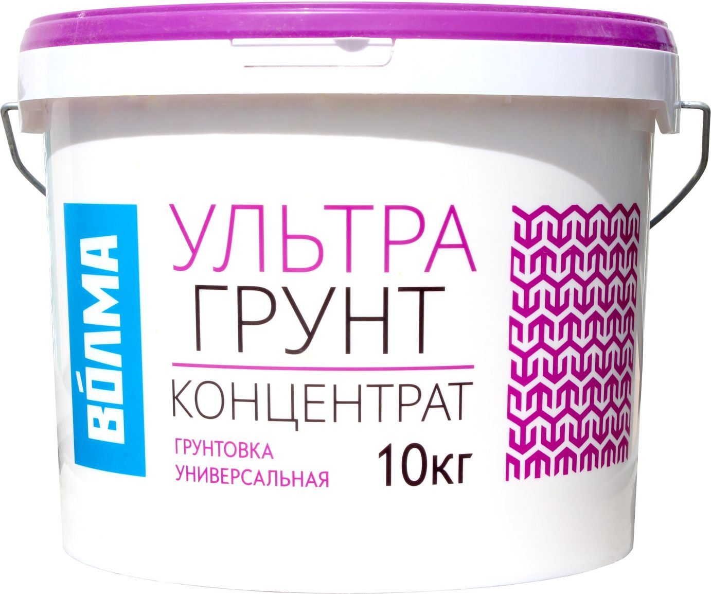 Изображение товара Грунтовка универсальная Волма желтая 10 кг для внутренних и наружных работ