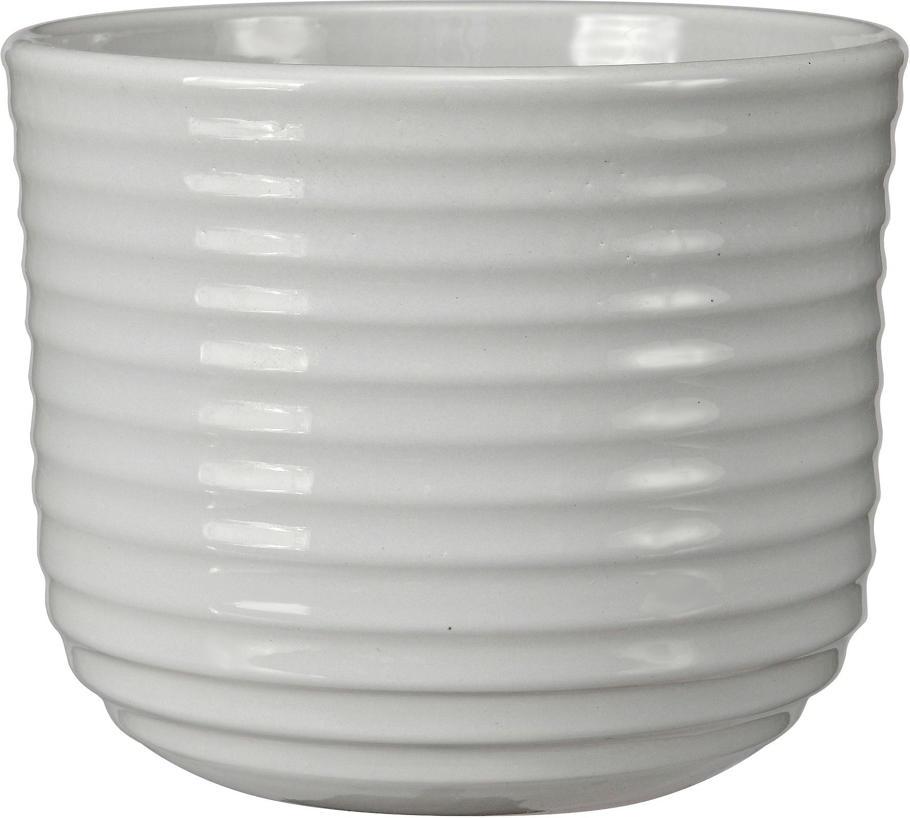 Изображение товара Кашпо Арабика d-12 см керамическое серый