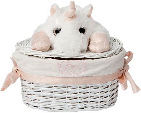 Изображение товара Бельевая корзина Handy Home Единорог 6,2 л белый