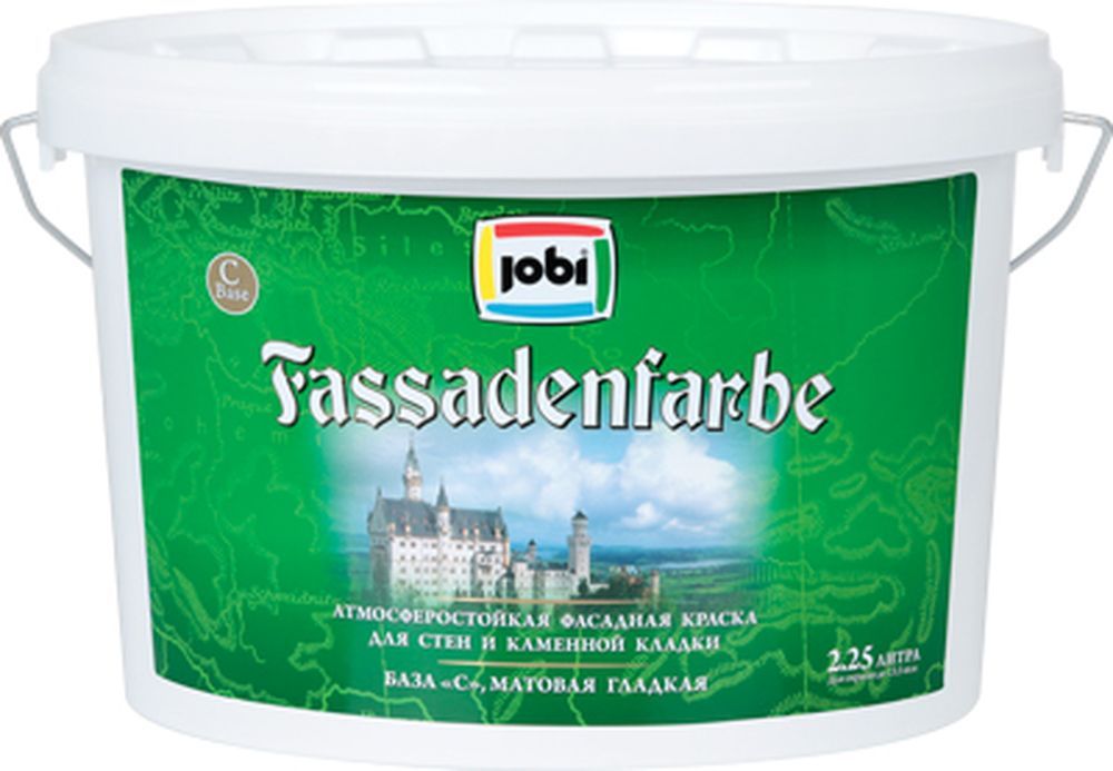 Изображение товара Фасадная краска JOBI FASSADENFARBE (База С) 2,25 л
