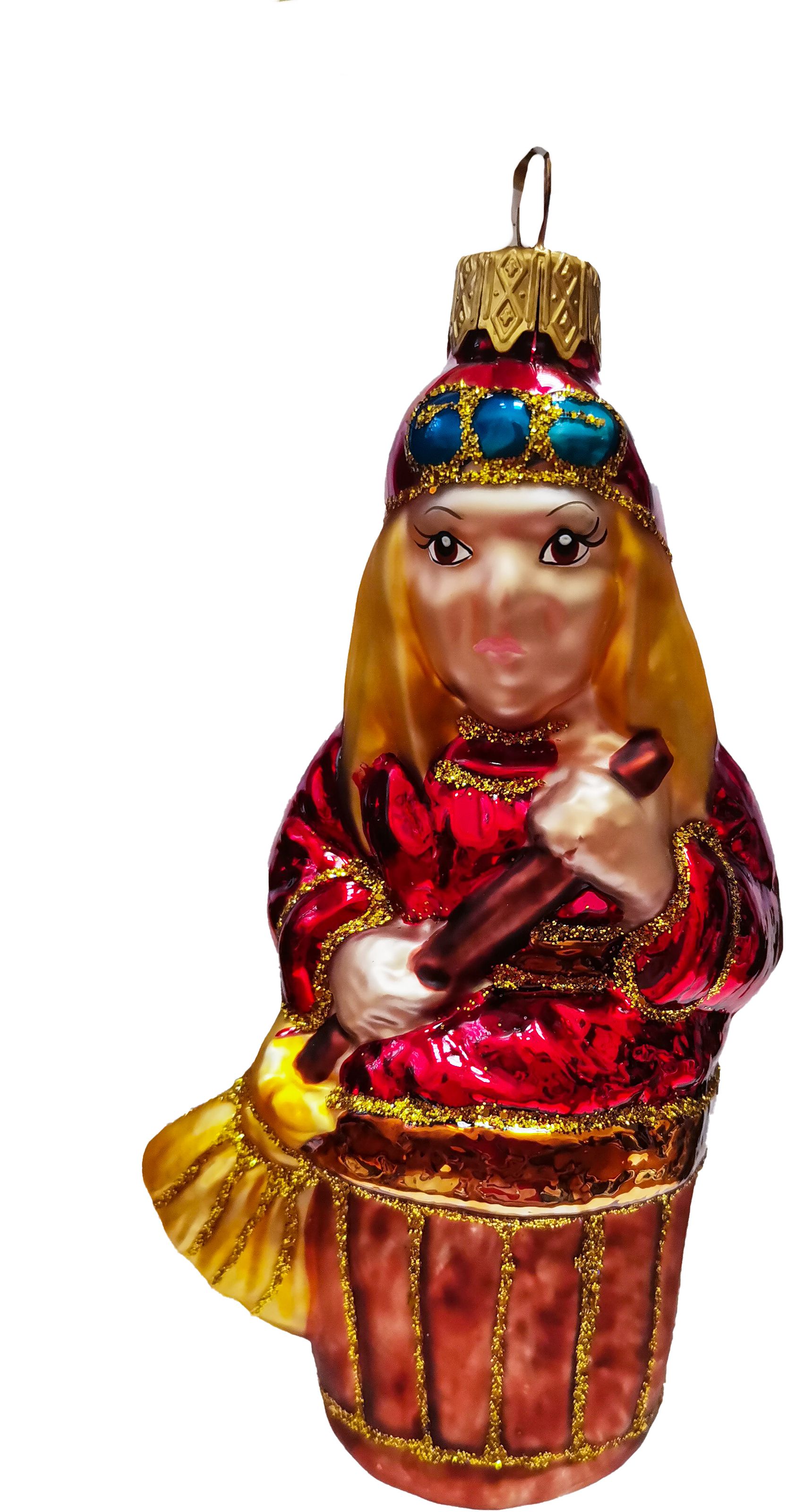 Изображение товара Ёлочная игрушка Коломеев Баба Яга 11 см в подарочной упаковке