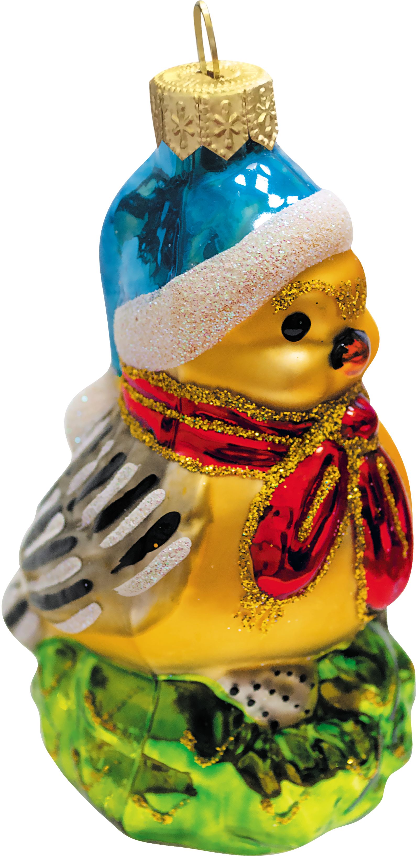 Изображение товара Ёлочная игрушка Коломеев Воробей 11 см в подарочной упаковке