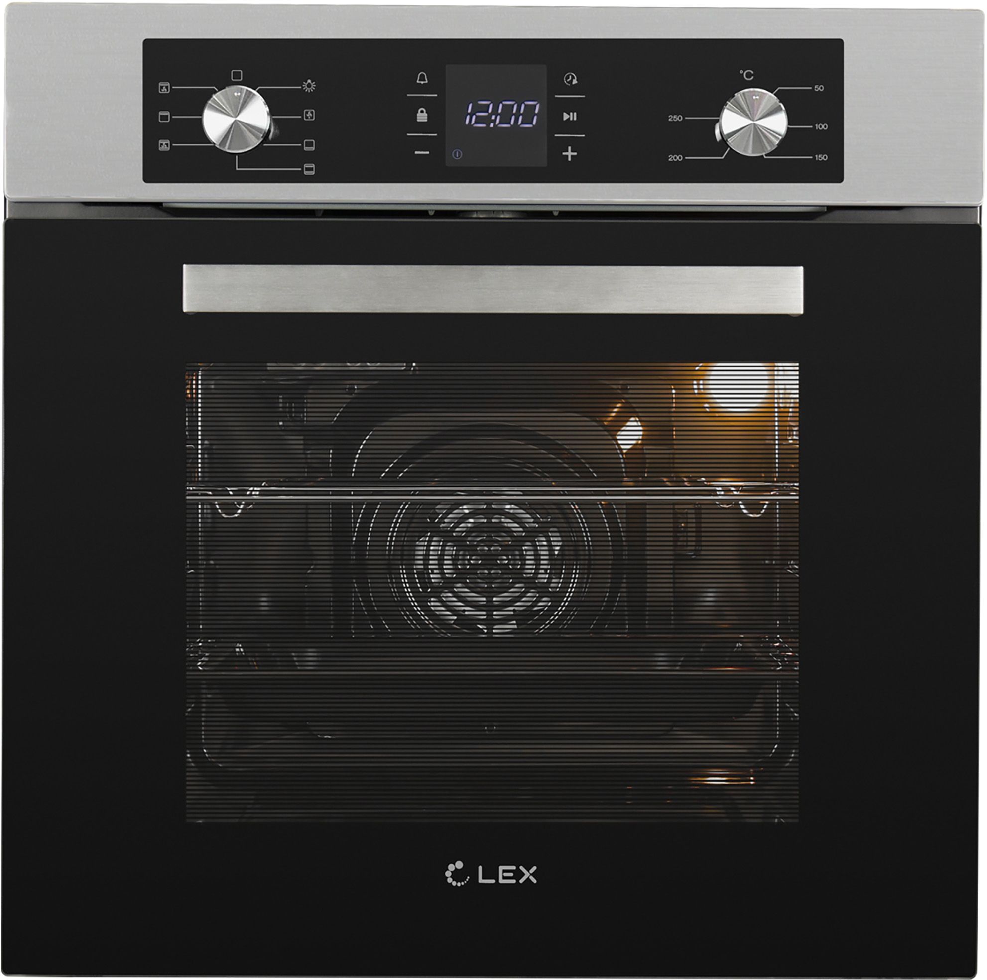 Изображение товара Шкаф духовой электрический LEX EDM 071 IX серебристый 60 см
