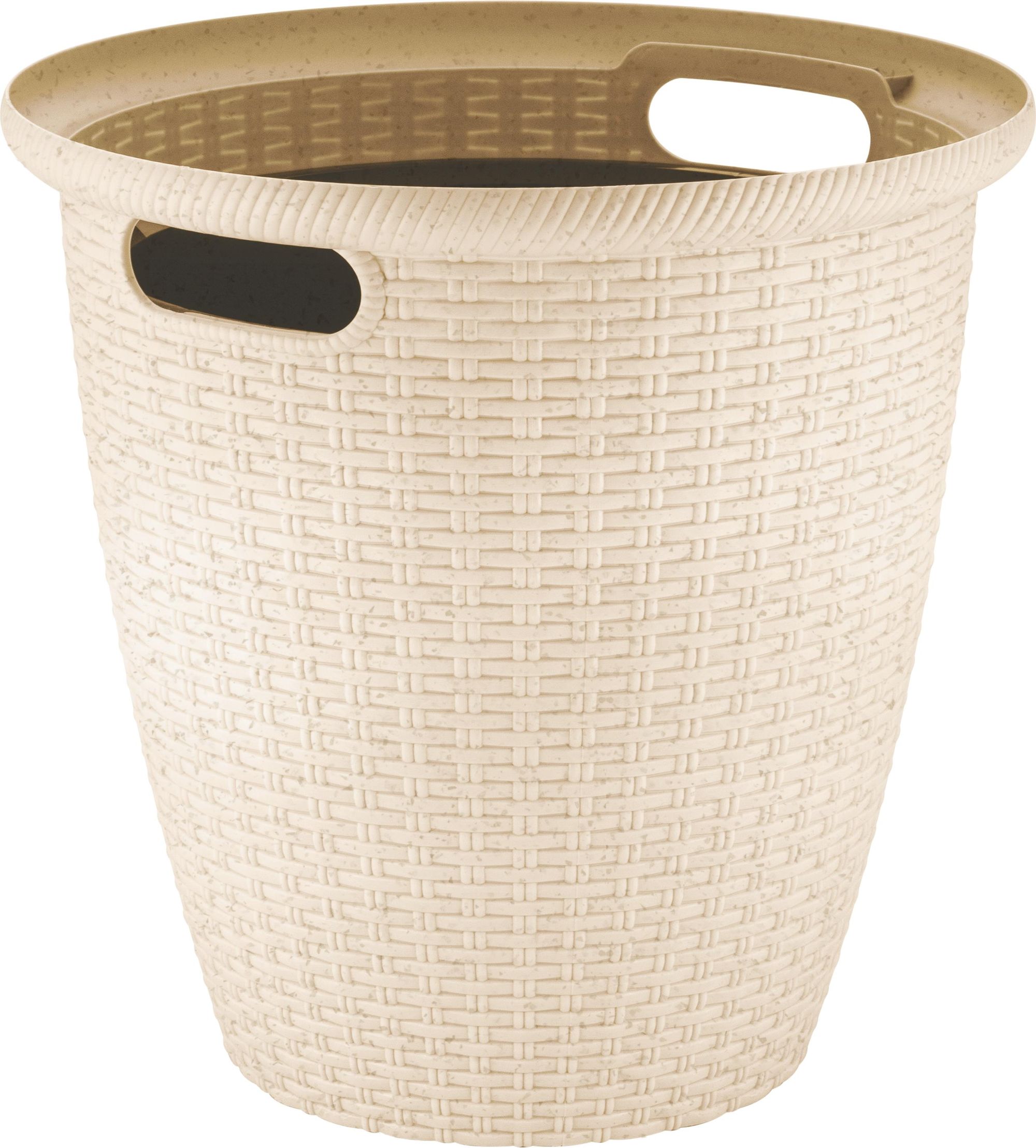 Изображение товара Горшок InGreen for Green Republic D233, 7л с дренажной вставкой 4,5л Лен