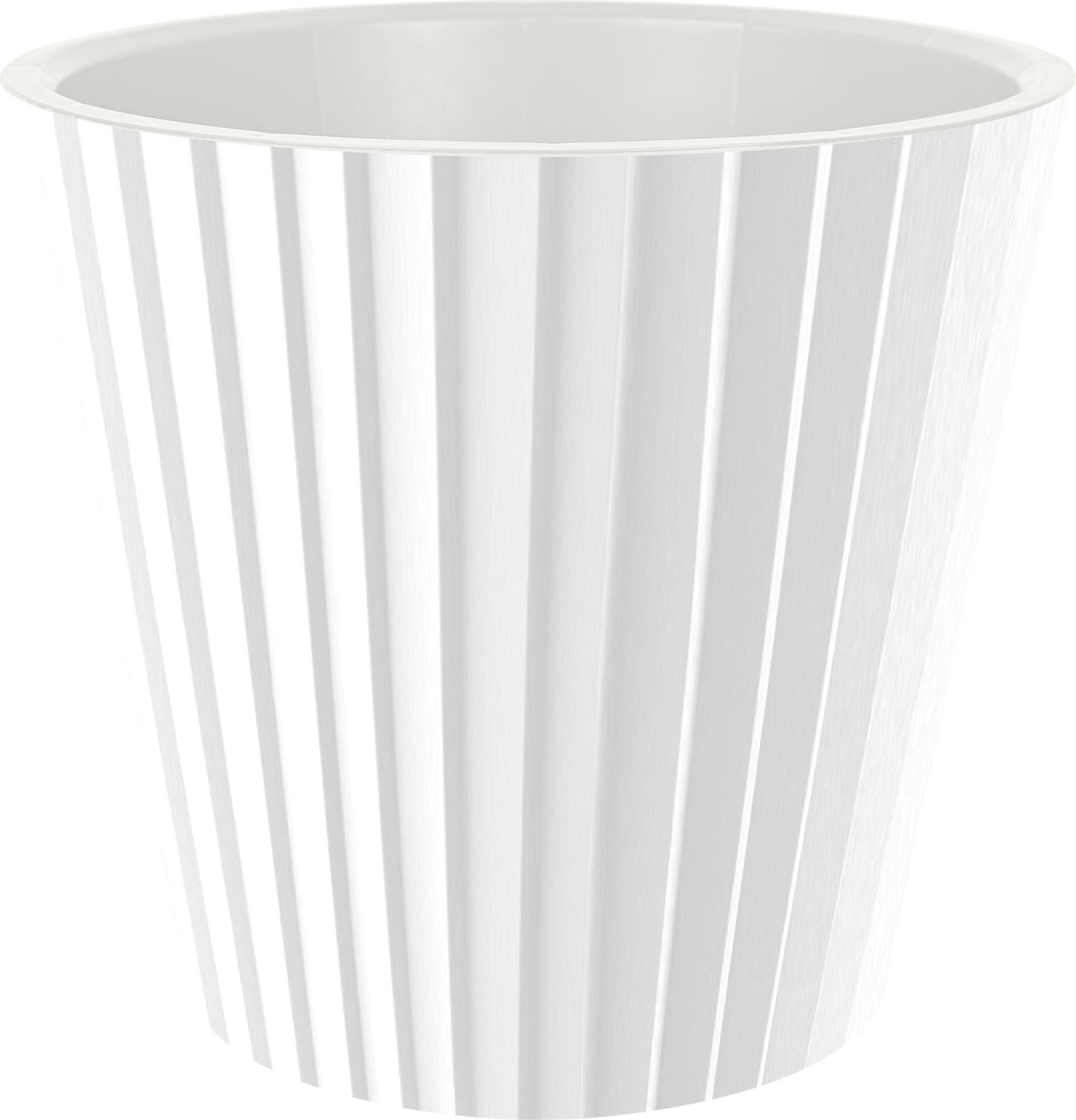 Изображение товара Горшок для цветов InGreen Sand D320мм, 15,8л на колесиках белый