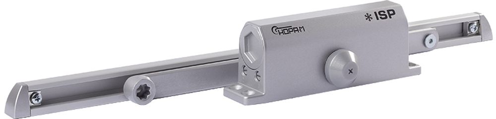 Изображение товара Доводчик НОРА-М 440 Slider ISPARUS серый 70-130 кг межкомнатные двери