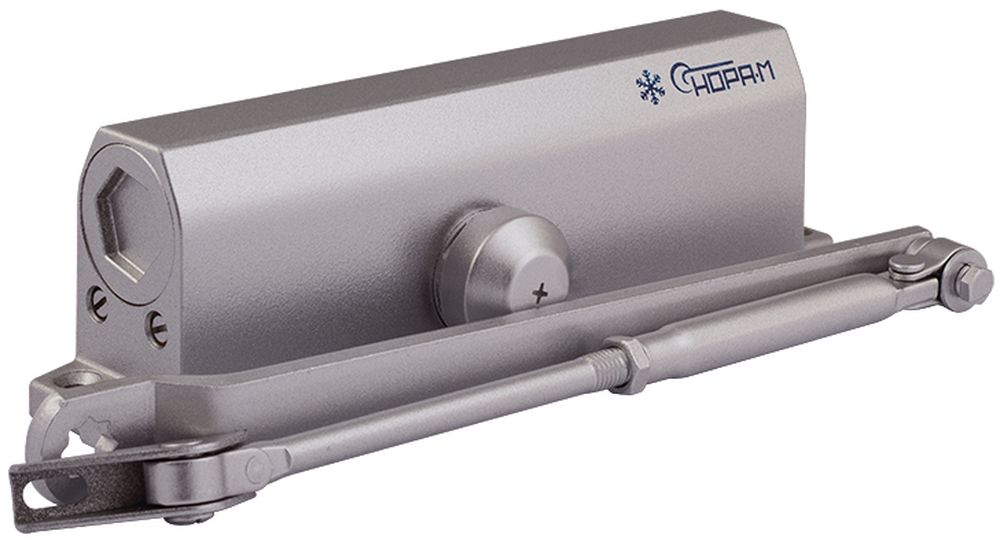 Изображение товара Доводчик с задержкой НОРА-М закрывания 740DA серый 60-110кг