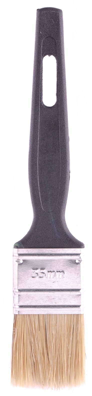 Изображение товара Кисть флейцевая Сибртех Стандарт натуральная щетина 35x6 мм