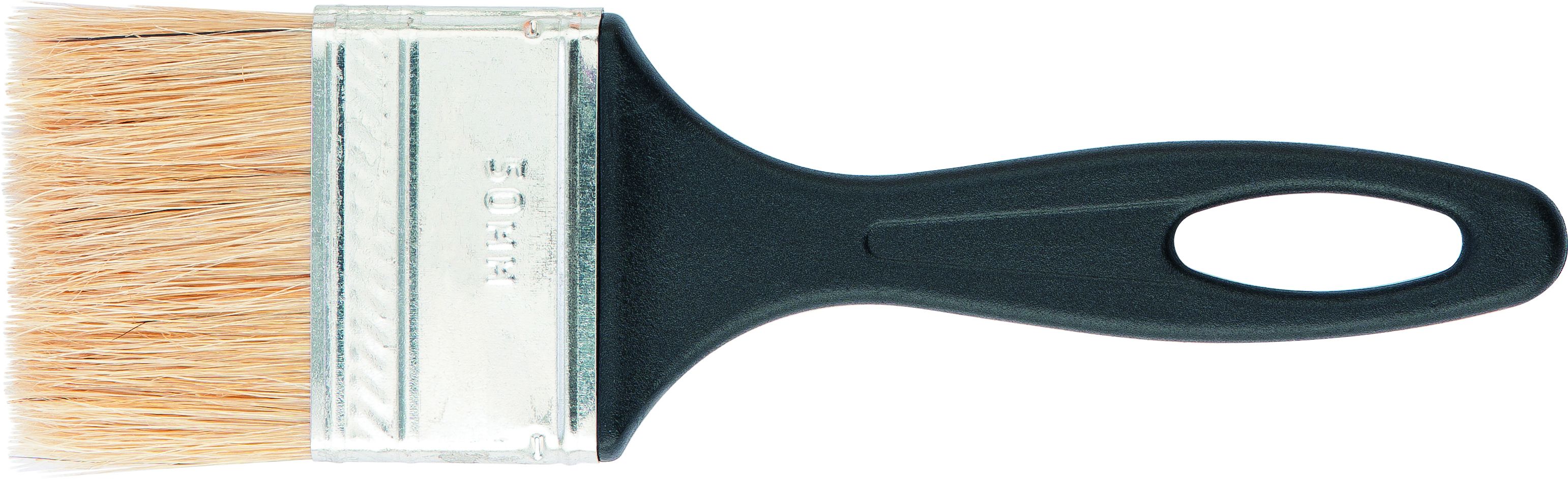 Изображение товара Кисть флейцевая Сибртех Стандарт натуральная щетина 50x6 мм