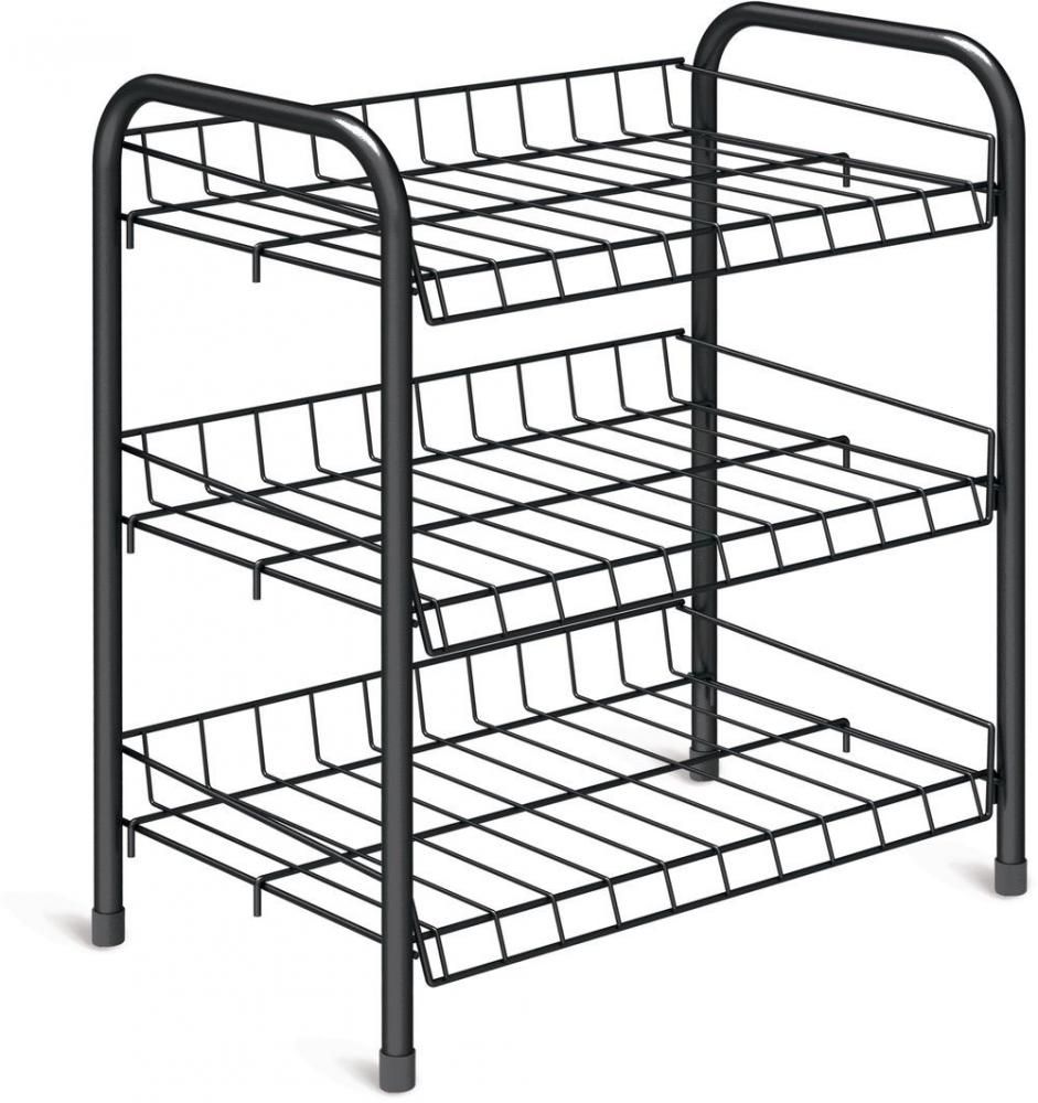 Изображение товара Этажерка Ника для обуви 66х28 см, черный