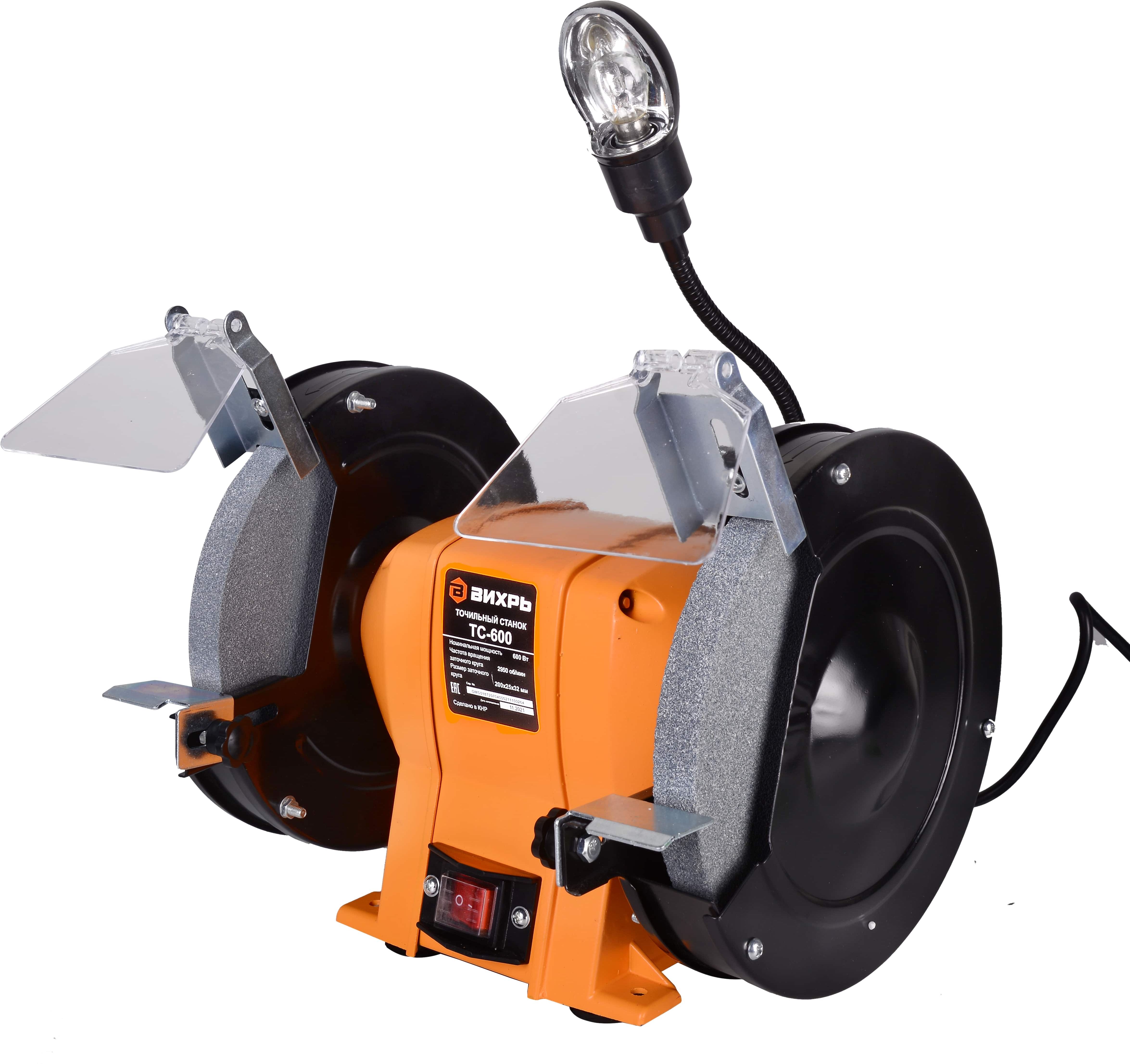 Изображение товара Станок заточной ВИХРЬ ТС-600 для заточки ножей, топоров и инструментов