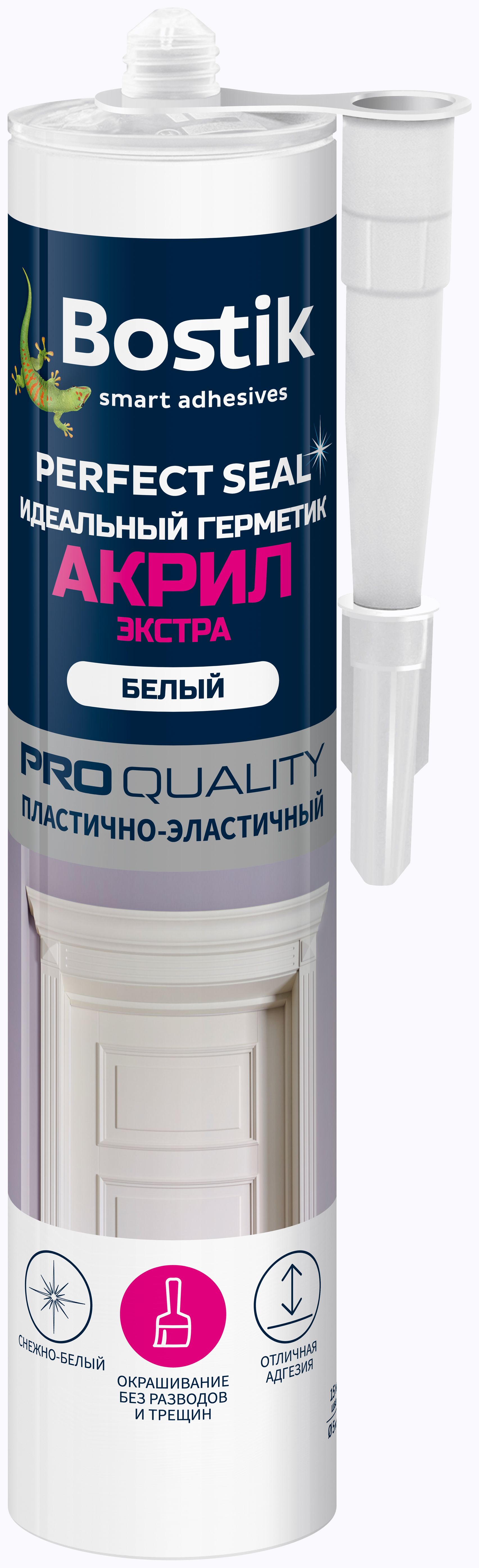 Изображение товара Bostik Perfect Seal Идеальный герметик АКРИЛ Экстра 280 мл белый