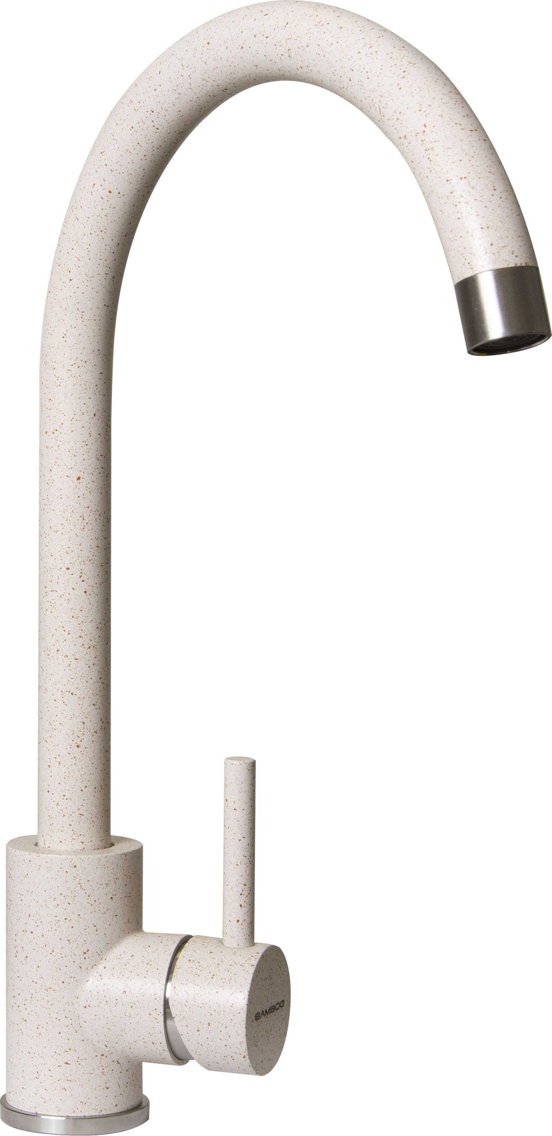 Изображение товара Смеситель для кухни ВAMBOO ЛАТТЕ 460x245x40 однорычажный поворотный керамический