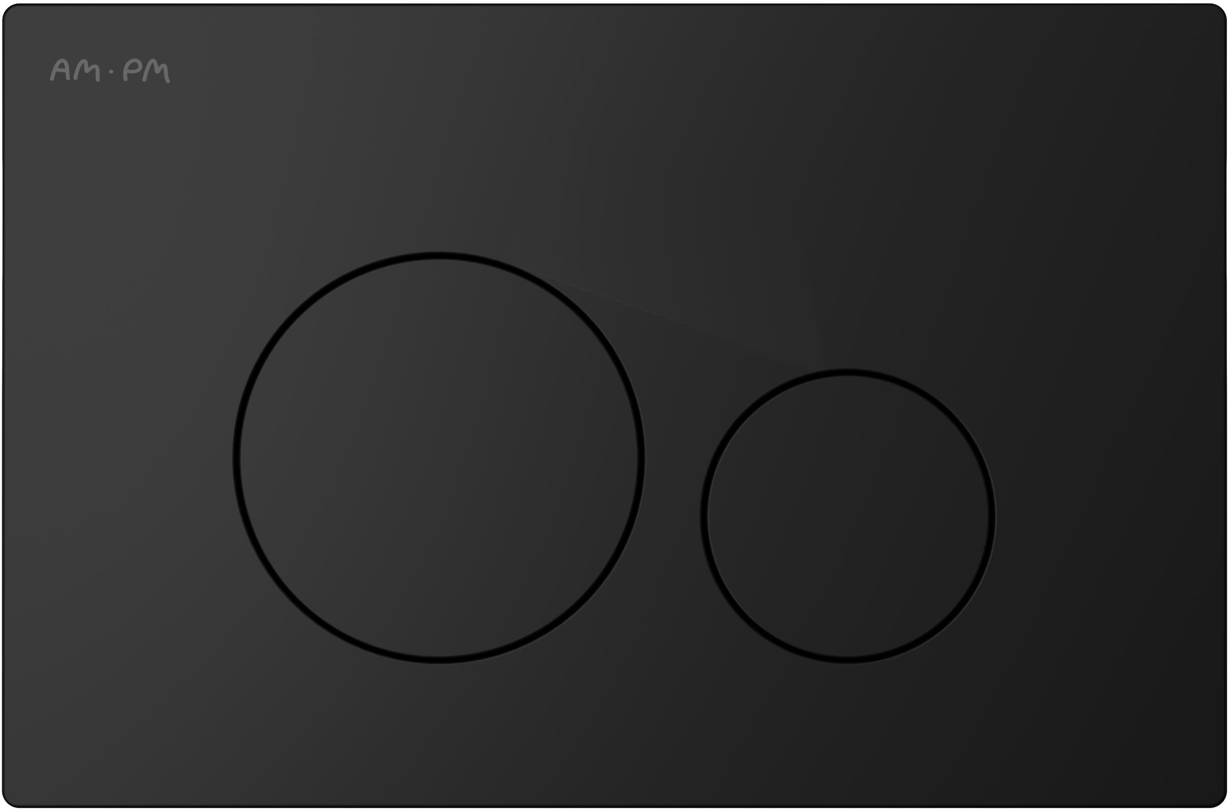 Изображение товара Кнопка Для Инсталляции Черн Мат Am.Pm Pro L