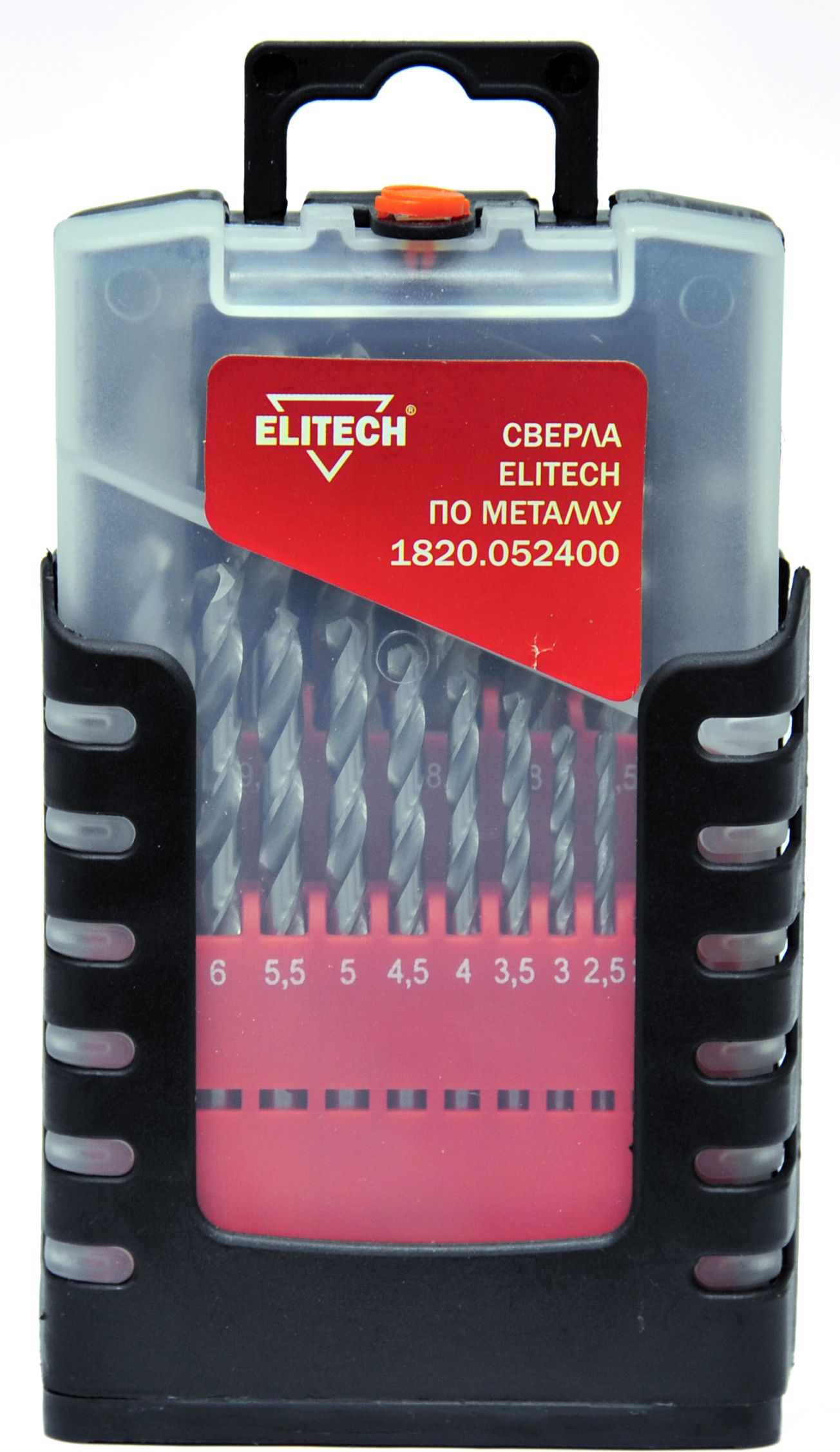 Изображение товара Набор сверл ELITECH 1820.052400 HSS-G 19 шт