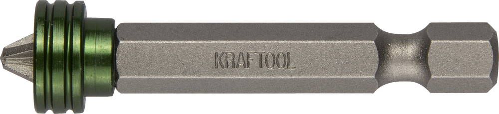 Изображение товара Бита PZ2 KRAFTOOL магнитная 50 мм для резьбовых соединений