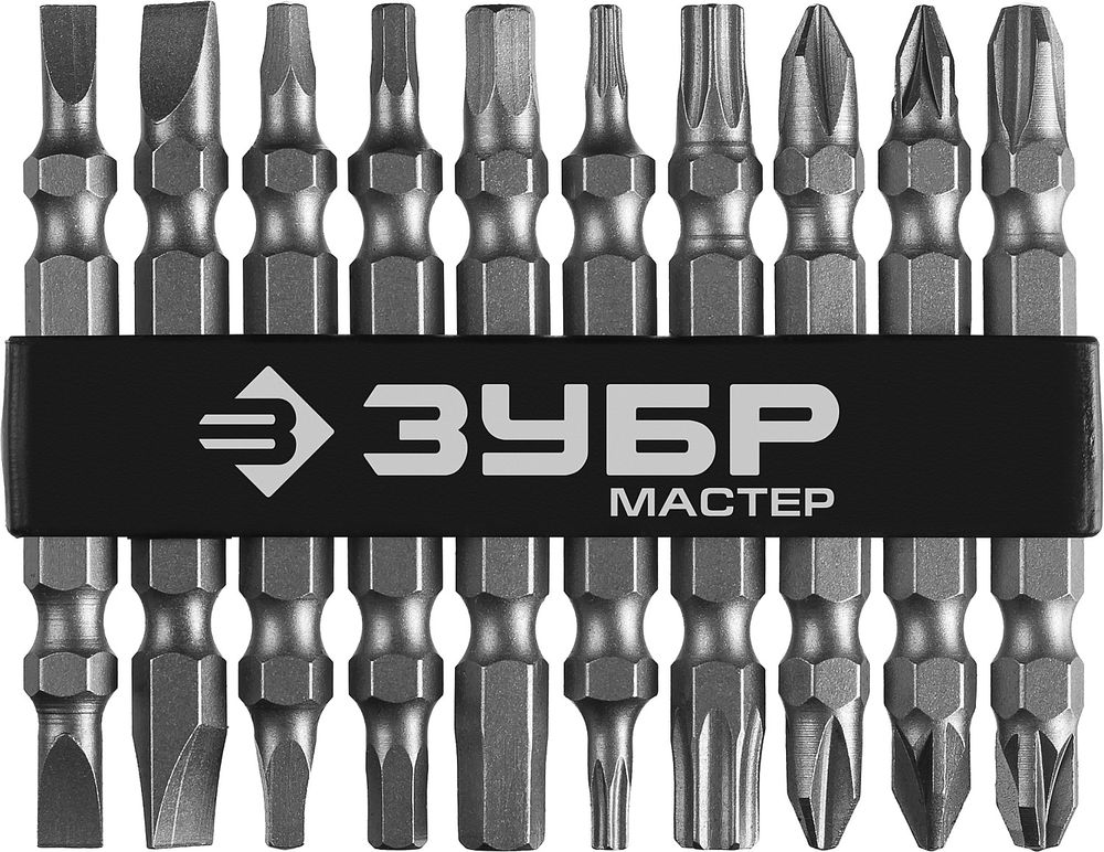 Изображение товара Набор бит ЗУБР MX-10, 10 шт. - для ручного и механизированного инструмента