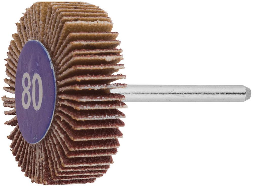 Изображение товара Круг веерный ЗУБР на шпильке 32x10x3,2 мм р80