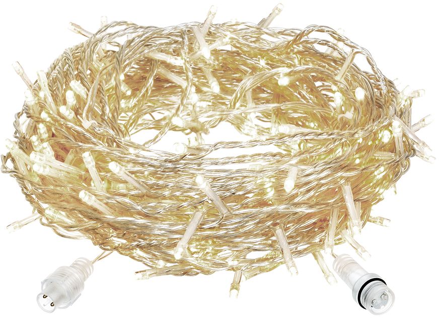 Изображение товара Электрогирлянда-конструктор VEGAS 24V Занавес 96(18 миг.) теплых LED ламп 1x2 м