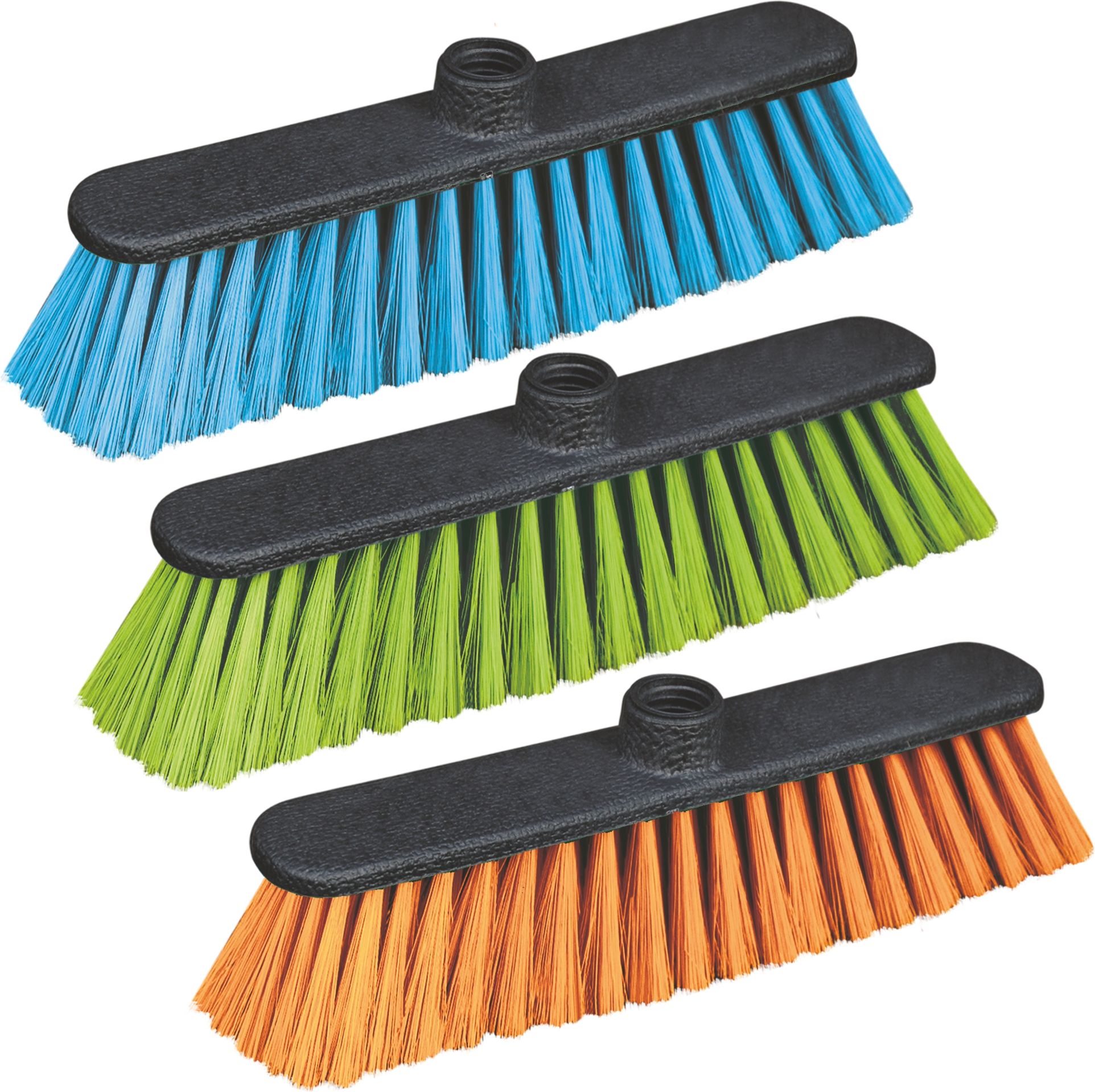 Изображение товара Щетка для пола AZUR с прямоугольной формой многоцветная удобно использовать