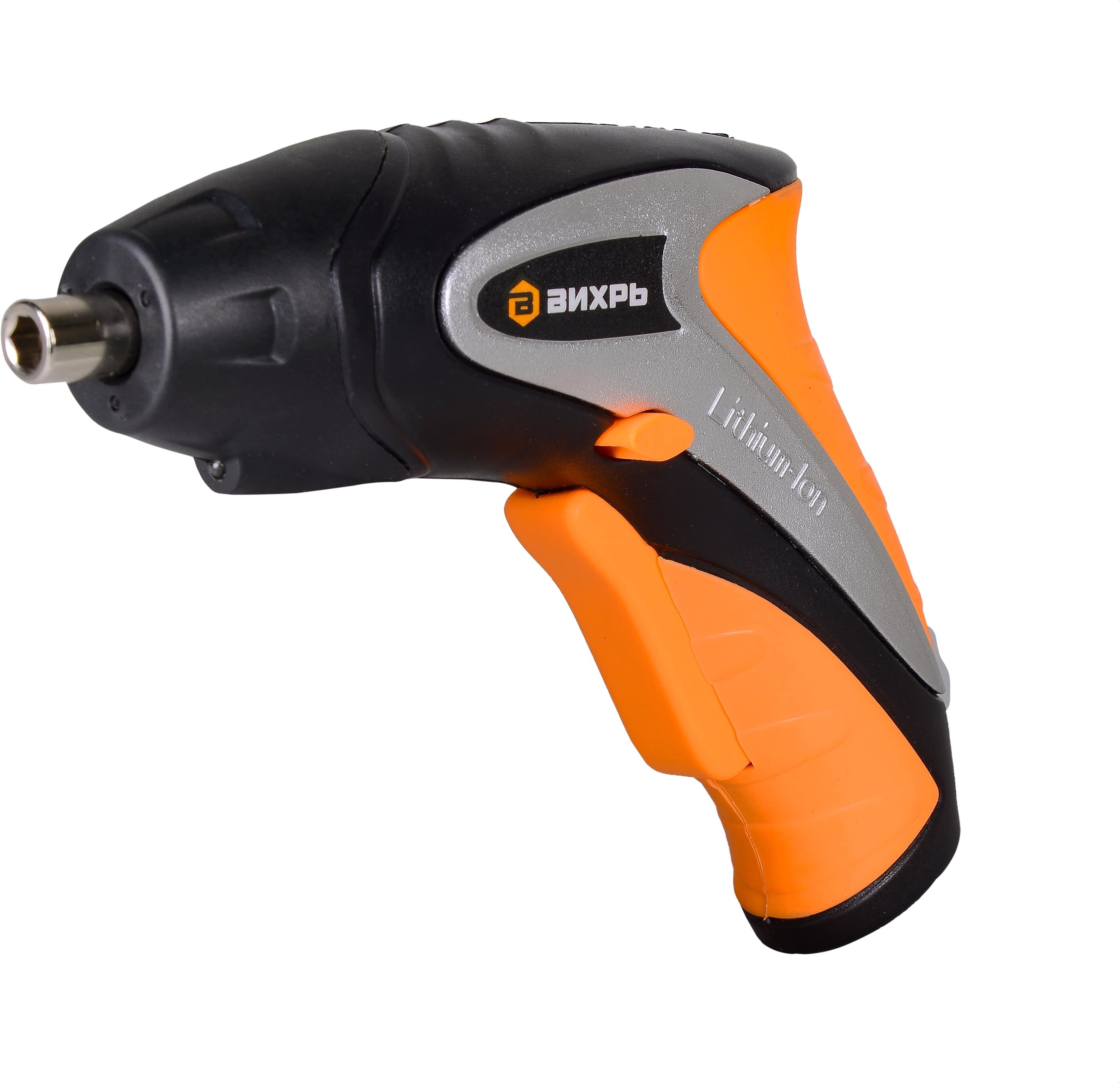 Изображение товара Аккумуляторная отвертка Вихрь ОА-3,6-К с комплектом бит и подсветкой