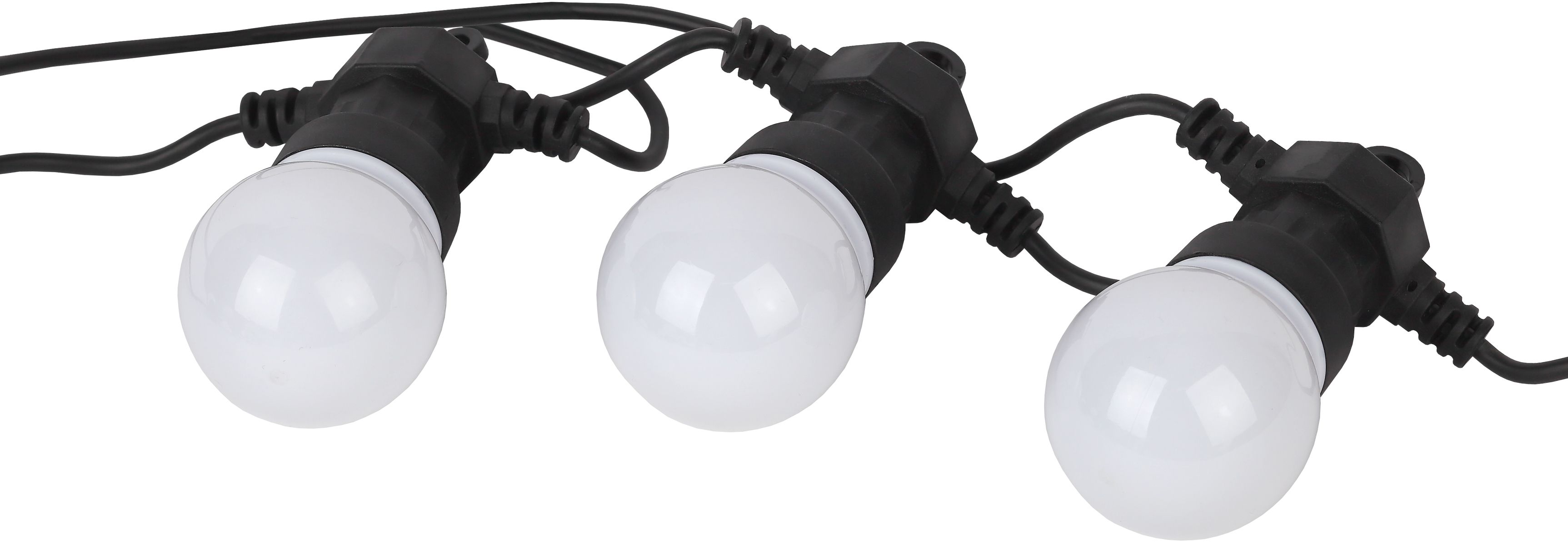 Изображение товара Гирлянда светодиодная rgb ip44 24 В шарики 5 м х 10 см