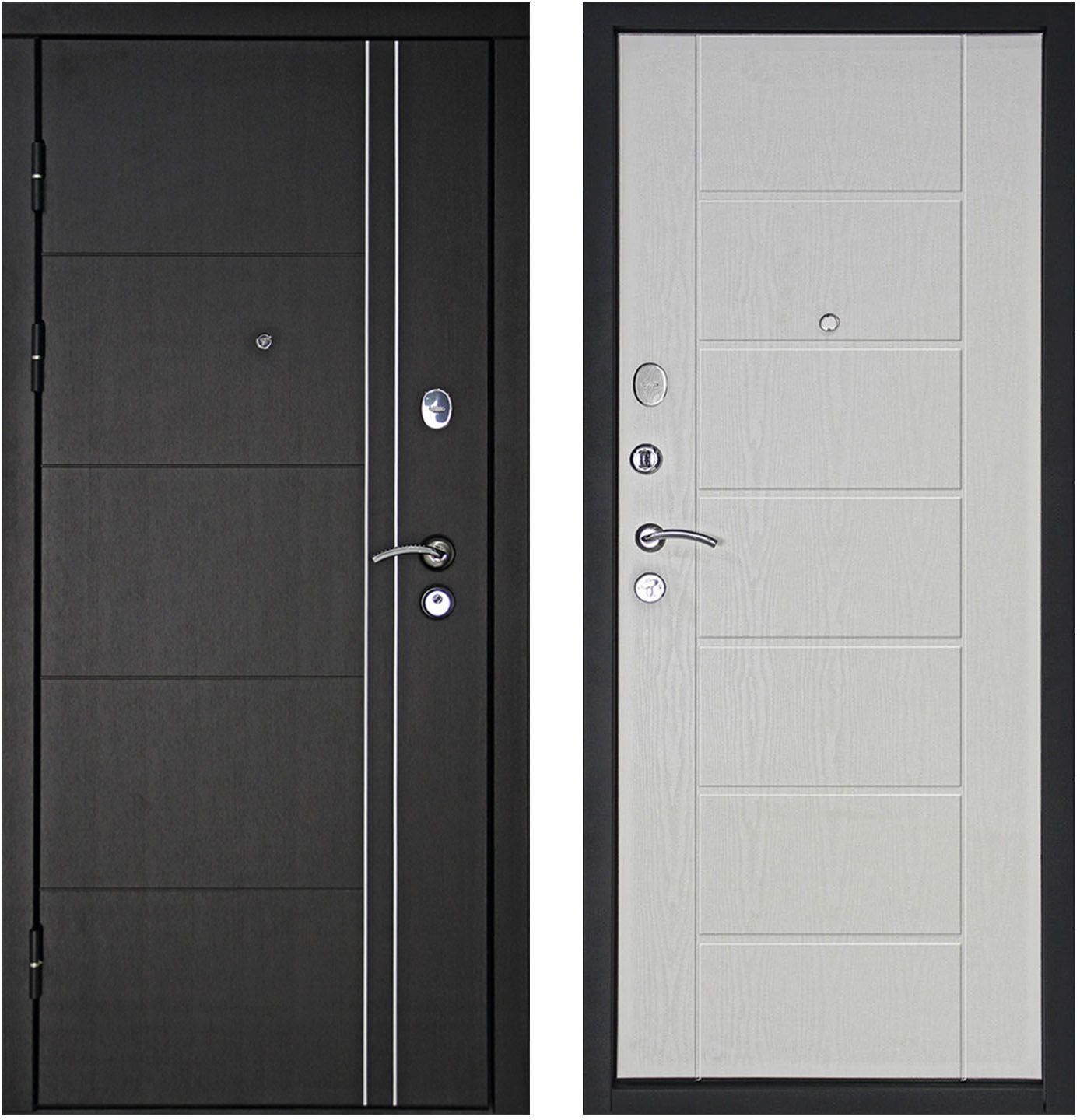 Изображение товара Металлическая дверь Теплолюкс белое дерево 86х205 см, левая, высокий уровень защиты