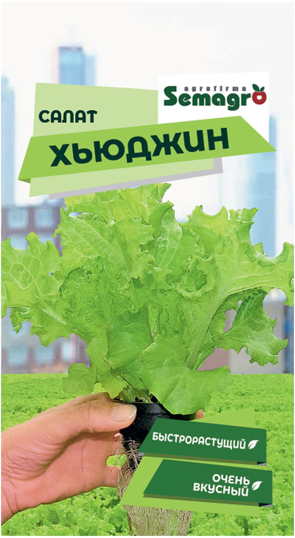 Изображение товара Семена салата SEMINIS ХЬЮДЖИН