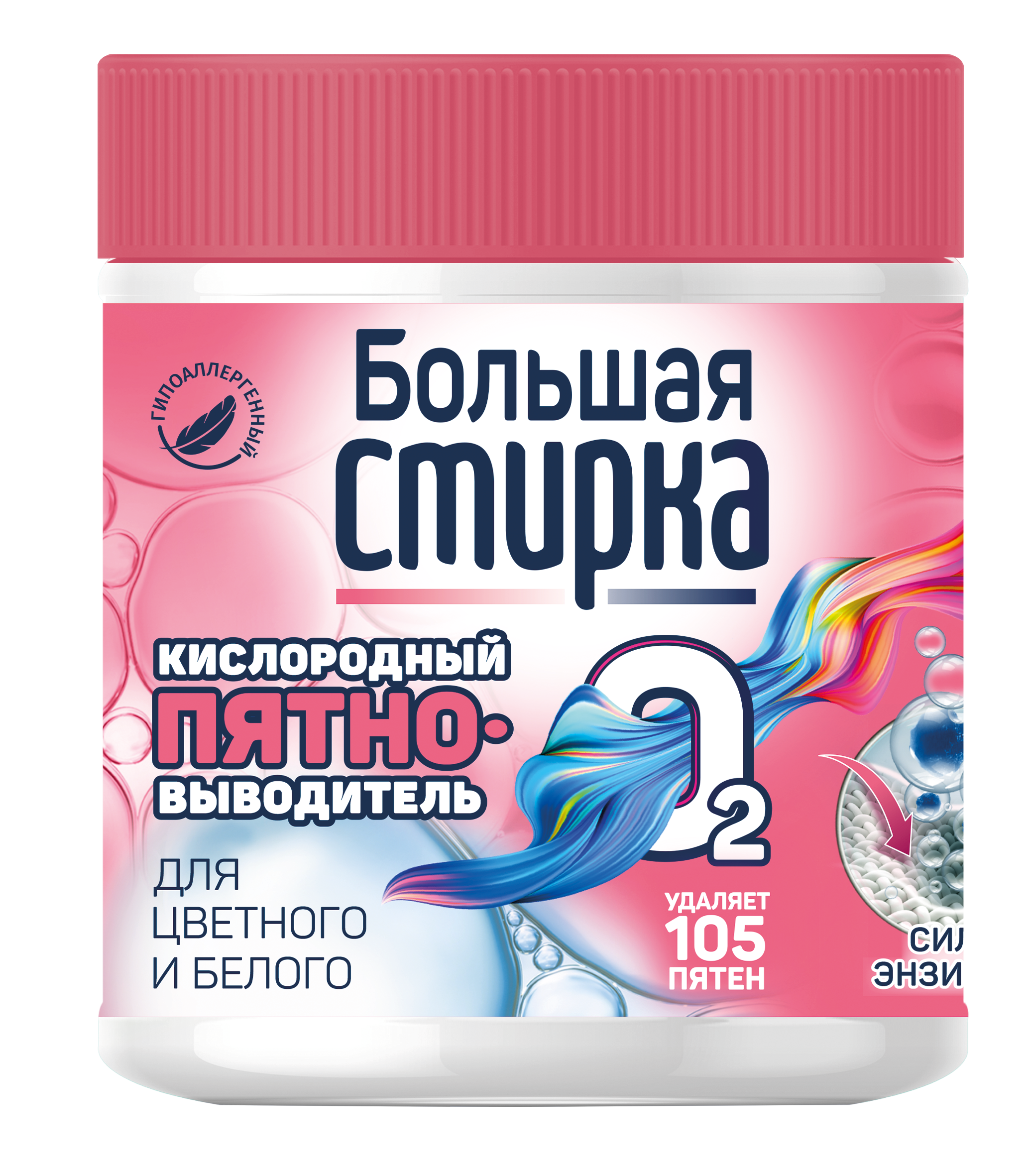 Изображение товара Пятновыводитель Большая стирка с активным кислородом, 400 г