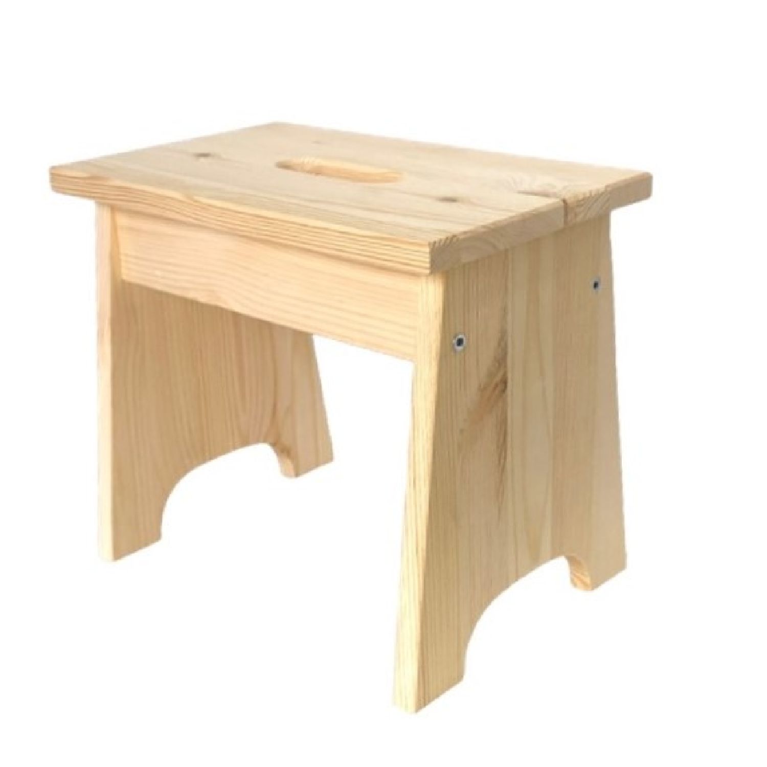 Изображение товара Садовый деревянный табурет бежевый 27х32х20 см для дачи и сада