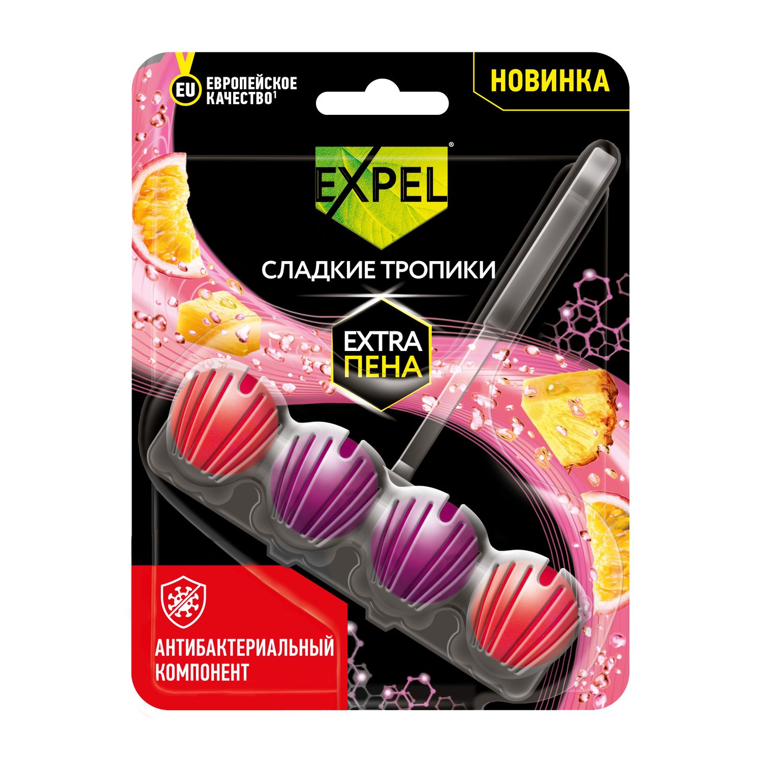 Изображение товара Чистящее средство Expel Сладкие тропики для унитаза, 50 гр