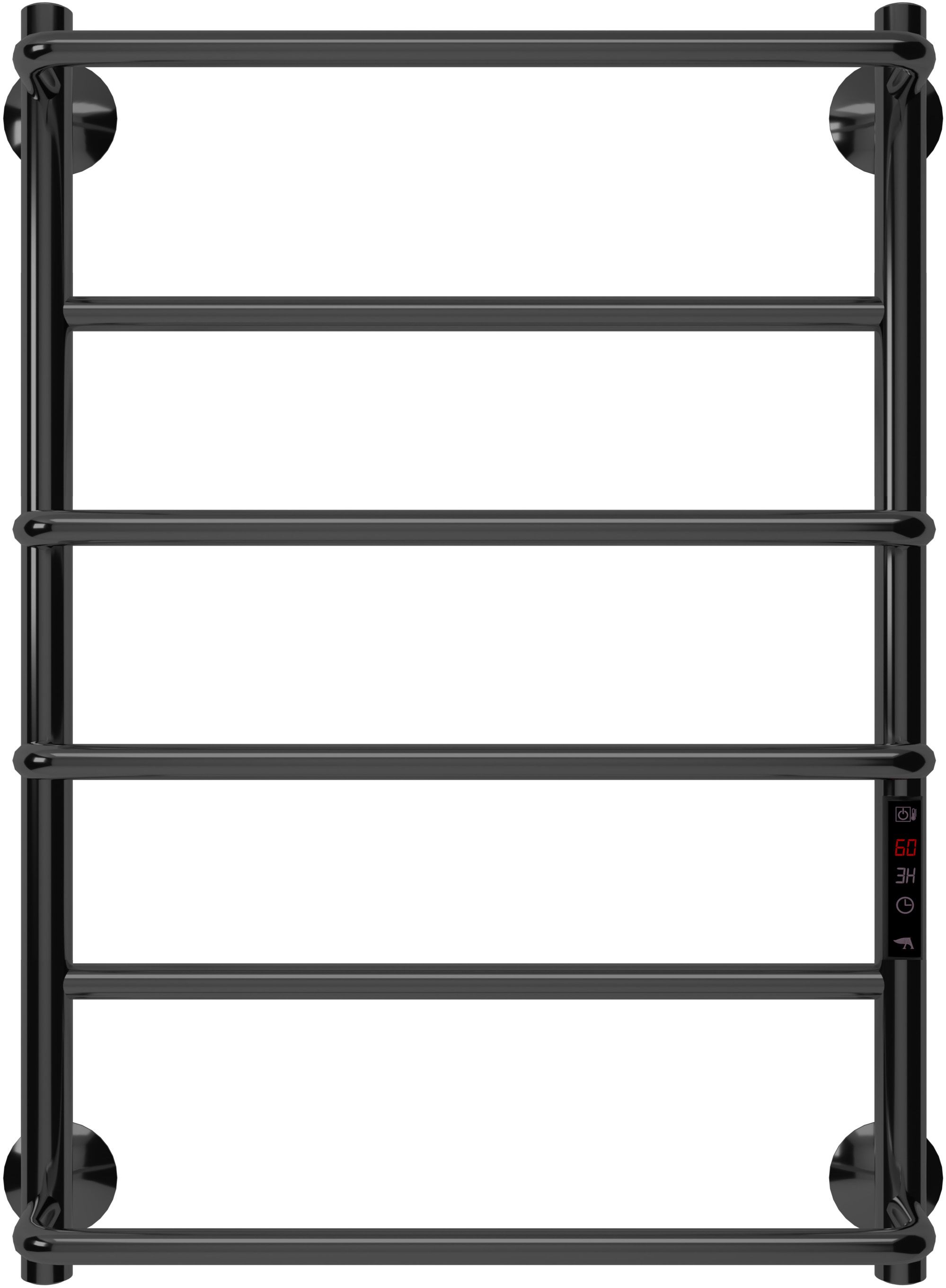 Изображение товара Электрический полотенцесушитель АРГО Сага Гранд 165 Вт черный матовый