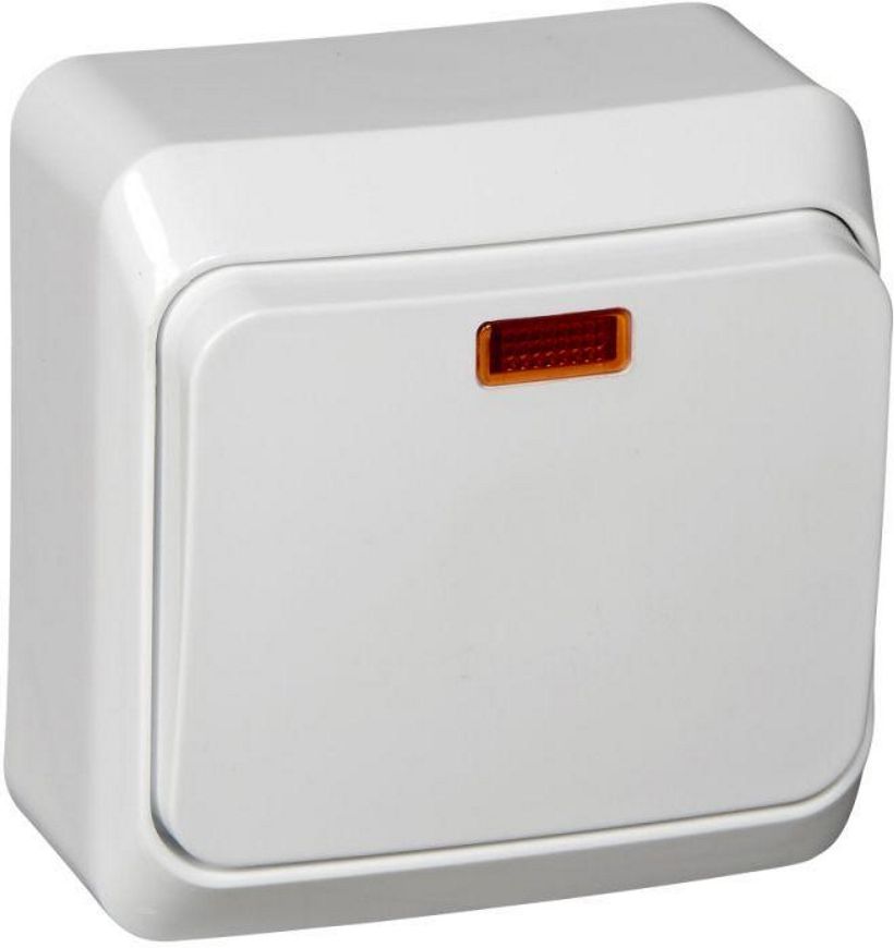 Изображение товара Выключатель 1-клавишный Schneider Electric ETUDE белый