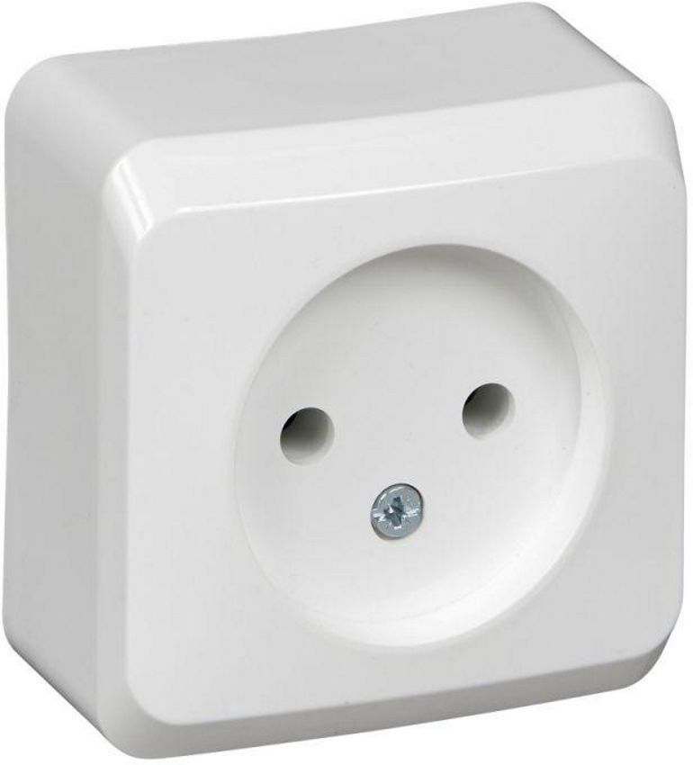 Изображение товара Розетка электрическая 1 пост Schneider Electric ETUDE белый