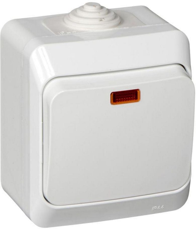 Изображение товара Выключатель 1-клавишный Schneider Electric ETUDE BA10-045B белый