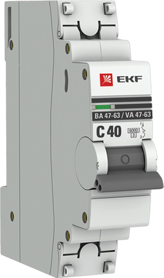 Изображение товара Автомат однополюсный EKF PROX 1P 40А С