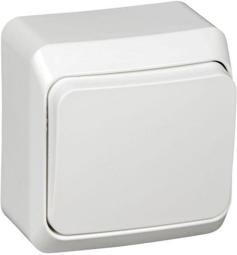 Изображение товара Выключатель 1-клавишный Schneider Electric ETUDE BA10-001B белый