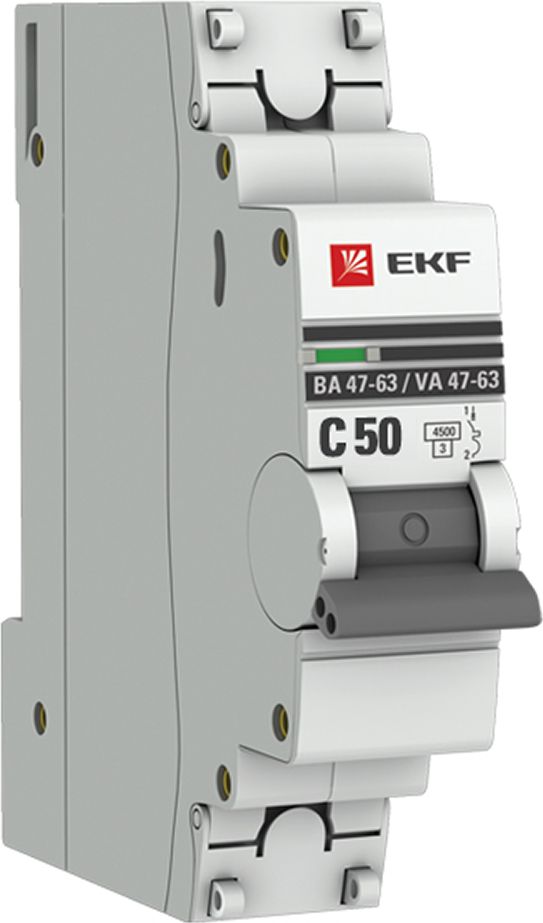 Изображение товара Автомат однополюсный EKF PROX 1P 50А С